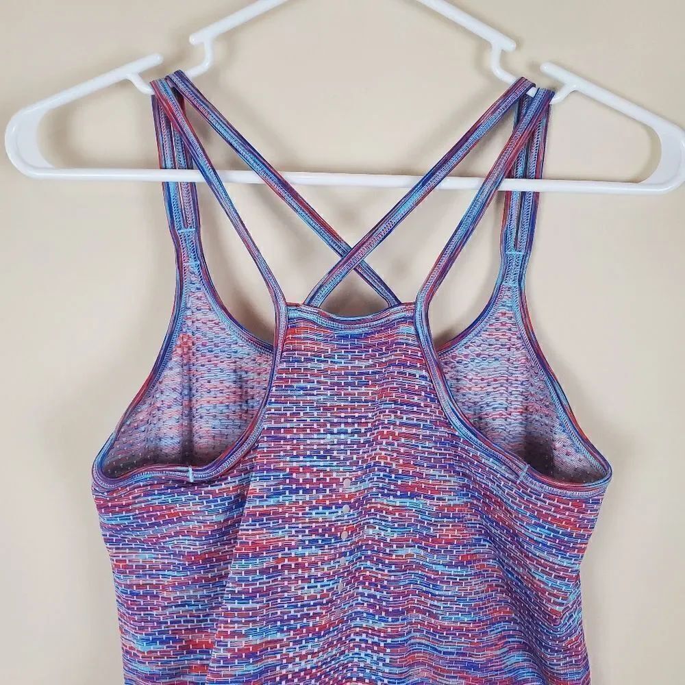 Nike Dri-Fit Multicolor Running Racerback Tank Size Small - Picture 5 of 8